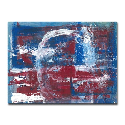'Americana Blues' Canvas Art Print