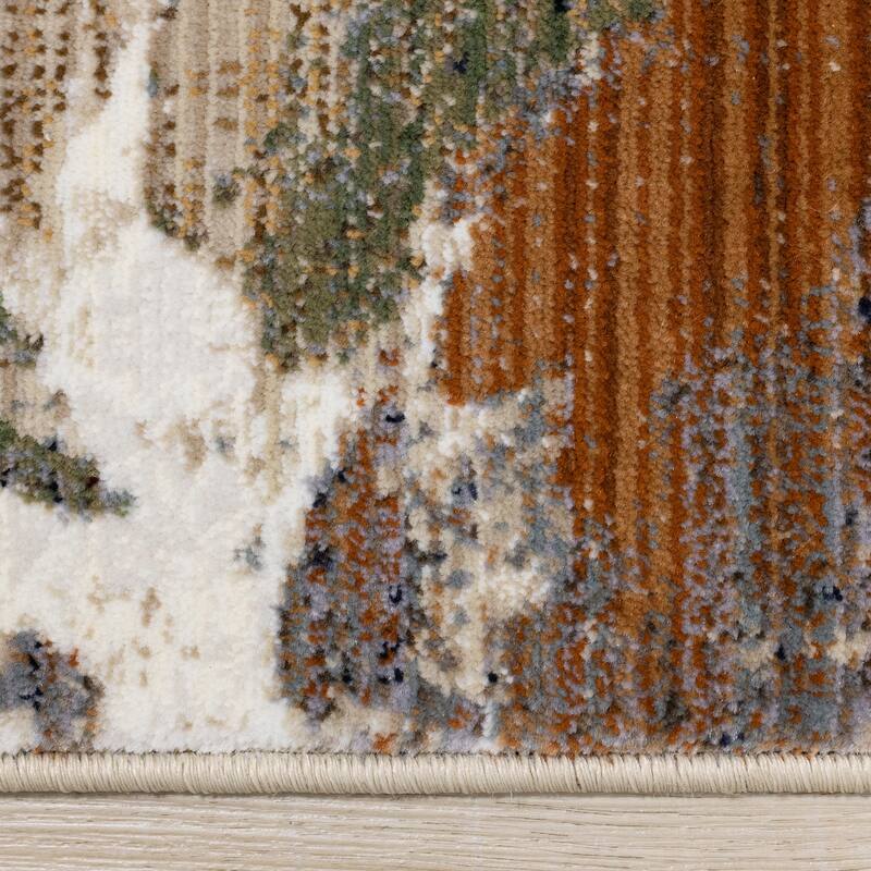 Alpine Rug Co. Sydney Cream Beige Warm Botantical Area Rug - Overstock ...
