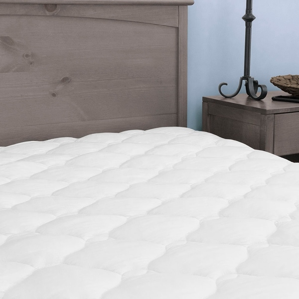 Extra Plush Fitted Mattress Pad. Opens flyout.