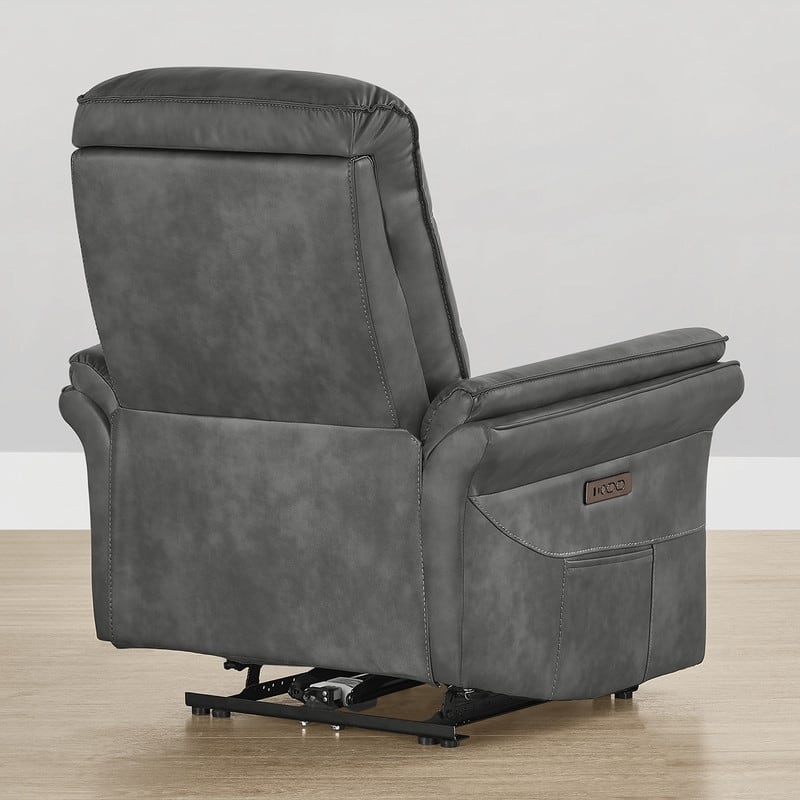 Spruce & Spring Dual Motor Zero Gravity Power Recliner with Power Headrest