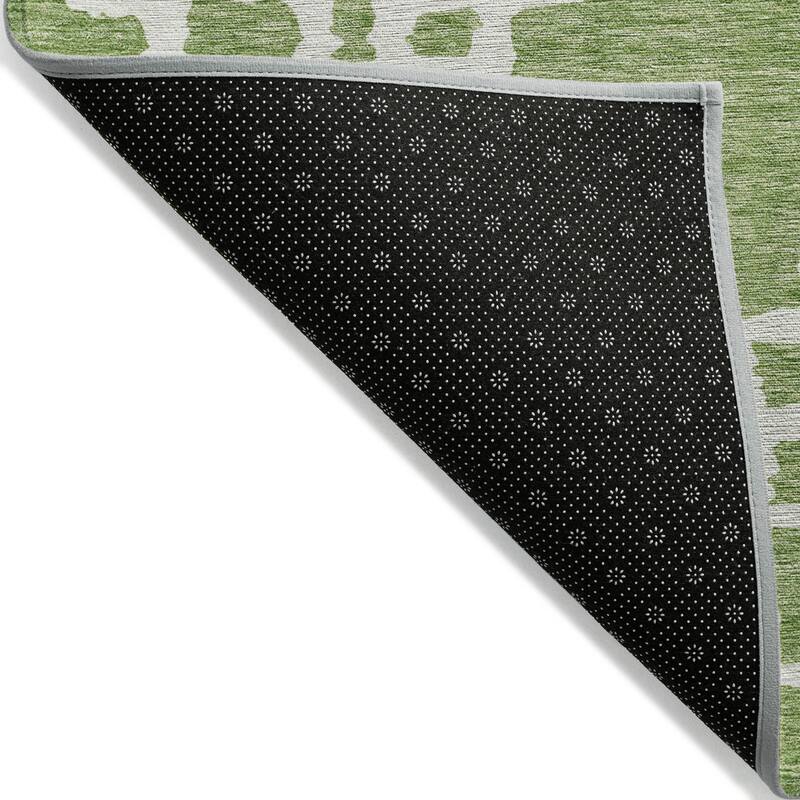 Machine Washable Indoor/ Outdoor Chantille Geo Trellis Rug
