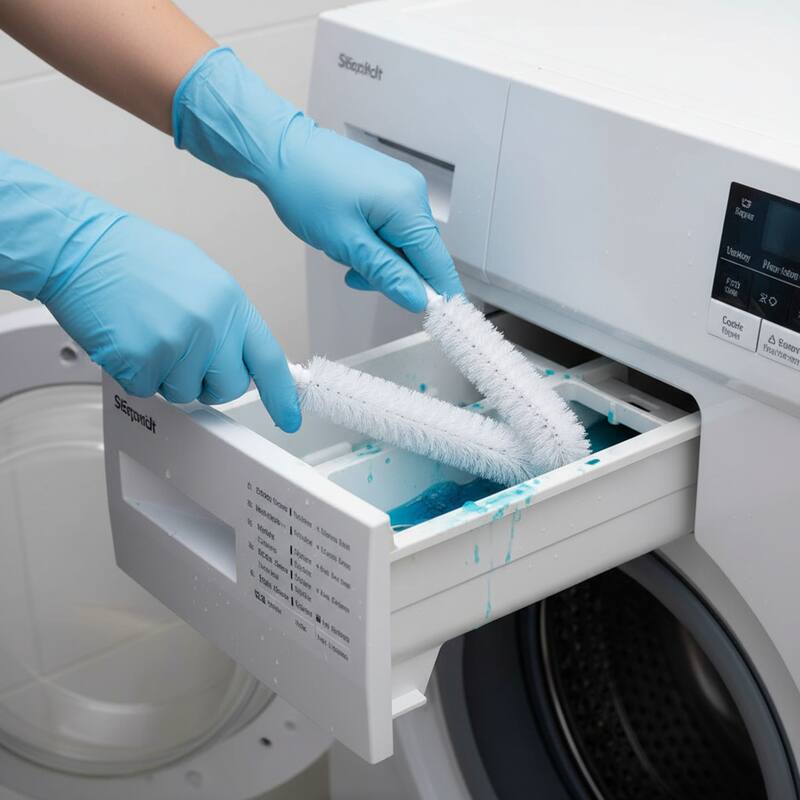 Brushtech Lint Catching Brush For Lower Level Dryer Traps Of Clothes Dryer