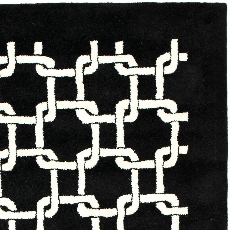 SAFAVIEH Handmade Soho Rolien Links N.Z. Wool Rug
