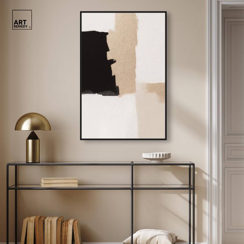 Earth and Ink IV Canvas by Art Remedy