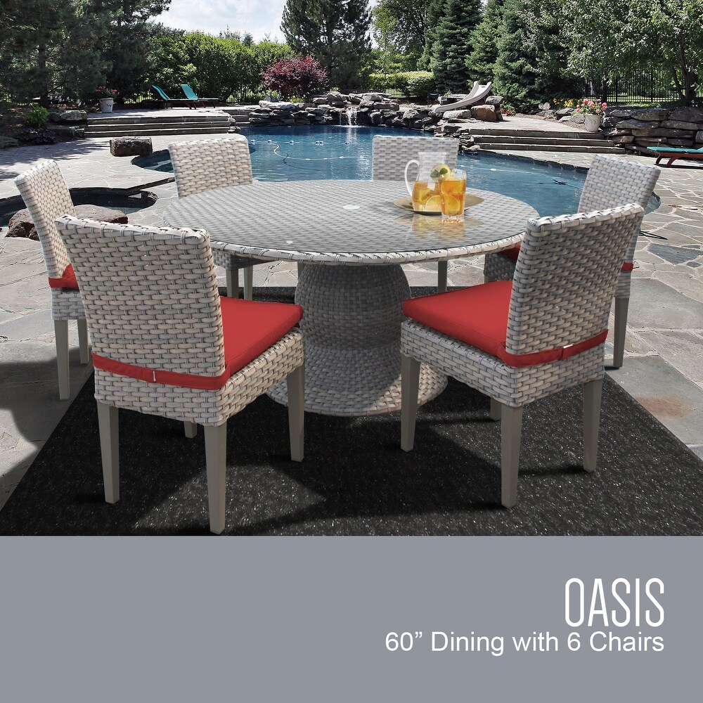 Tk classics 60 inch outdoor patio dining table hot sale