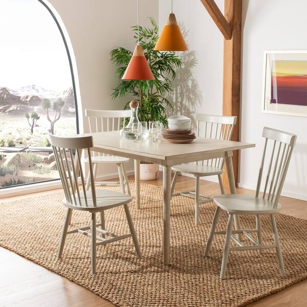 Shop Safavieh Dining Country Lifestyle Spindle Back Off White
