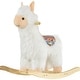 preview thumbnail 3 of 5, Baby Rocking Hors for Children 18-36 Month- White - 24.5" L x 13" W x 23.5" H