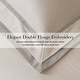 preview thumbnail 21 of 22, Harbor House Linen Blend Double Flange Duvet Cover Set