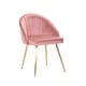 preview thumbnail 8 of 40, Porthos Home Daija Velvet Dining Chairs with Gold Legs