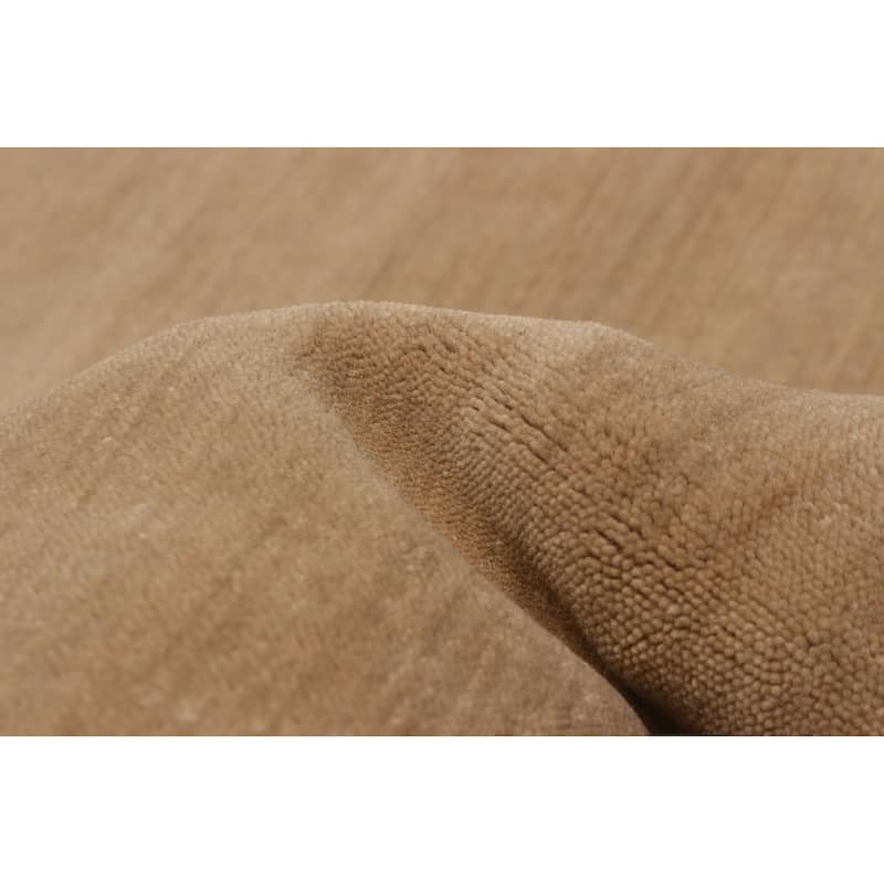 Kashkuli Gabbeh Khaki Rug 6'7" x 6'6" - 6'7 x 6'6