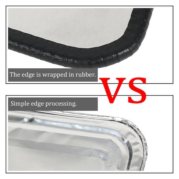 Shop Stainless Steel Foldable Kitchen Wall Oil Splash Guard Block Cover 11 8 X 6 Overstock 20628401