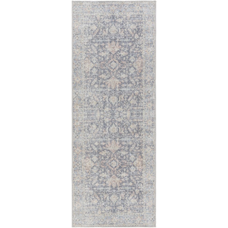 Our PNW Home x Livabliss Olympic Updated Traditional Area Rug - 2'7" x 7'3" - Navy - Runner
