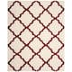 SAFAVIEH Dallas Shag Giusy Trellis 1.5-inch Thick Rug