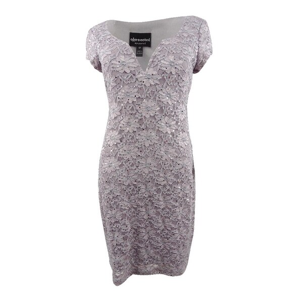 connected embellished lace dress