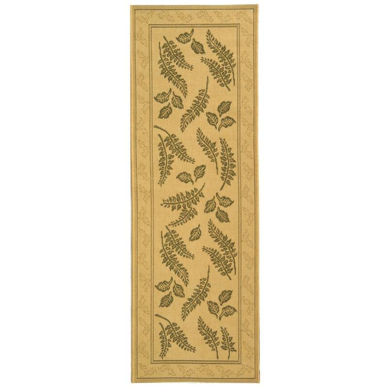 SAFAVIEH Courtyard Rosaria Indoor/ Outdoor Waterproof Patio Backyard Rug