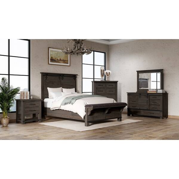 Shop The Gray Barn Chanelle 4 Pc Farmhouse Bedroom Queen