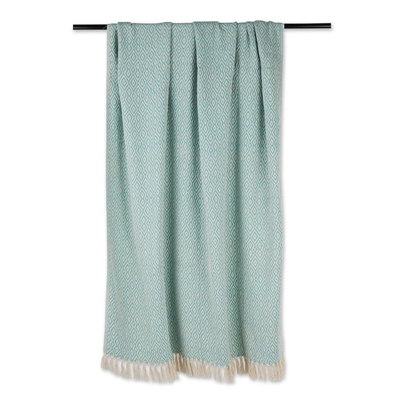 DII Stone Double Diamond Throw