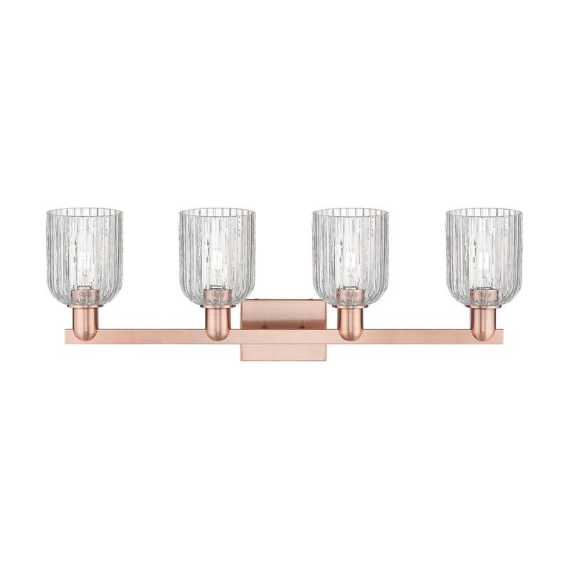 Innovations Lighting Downtown Urban - Bridal Veil - 4 Light 32" Bath Vanity Light