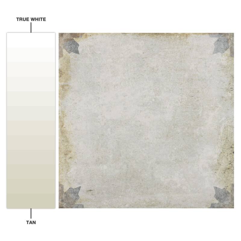 Merola Tile D'Anticatto Decor Arezzo 8-3/4" x 8-3/4" Porcelain Floor and Wall Tile