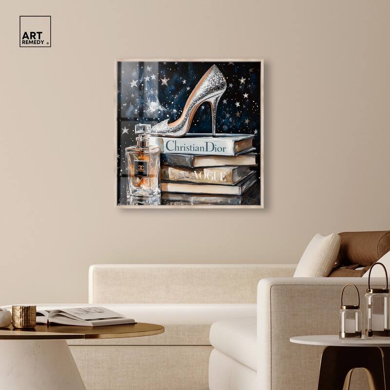 Sparkling Stars Heel Shadowbox by Art Remedy