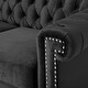 preview thumbnail 31 of 42, Brinkhaven Contemporary Button Tufted Loveseat with Nailhead Trim by Christopher Knight Home