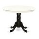 preview thumbnail 5 of 14, 42- Inch Hartland Kitchen Table -Solid Wood Dining Table (Finish Option)