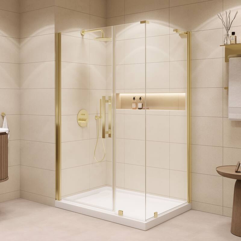 Ove Decors 15SKS-PASA48 Pasadena 74-3/4" High x 48" Wide x 36" Deep - Brushed Gold