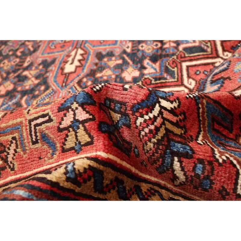 ECARPETGALLERY Hand-knotted Sarabi Red Wool Rug - 8'1 x 10'10