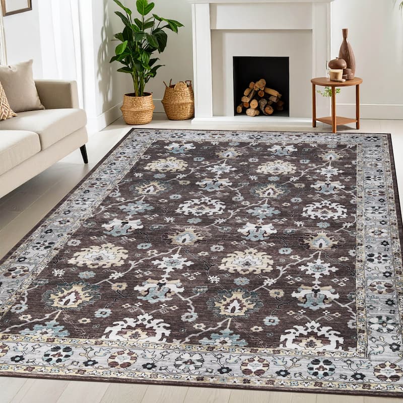 Superior Nuka Washable Indoor Area Rug or Runner - 10' x 14'