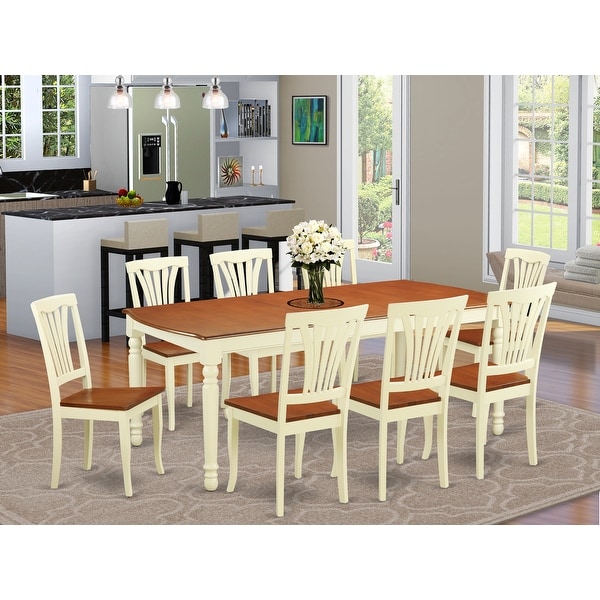 Rectangle dining table hotsell set for 8