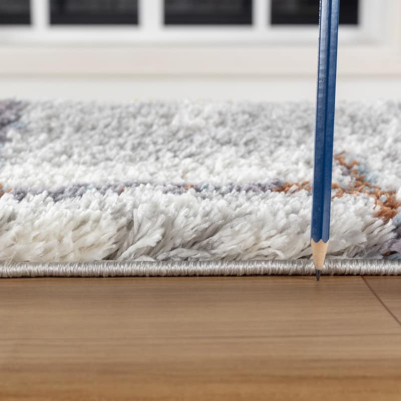 Loft Shag GC_CZY1009 Multi Shaggy Area Rug