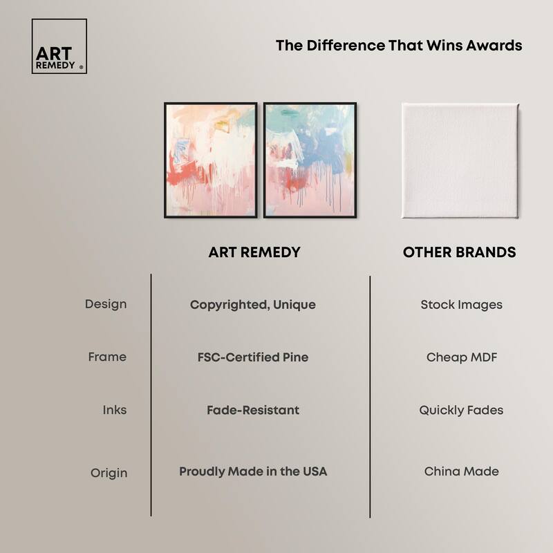 Breath of Colors Canvas Set of 2 by Art Remedy