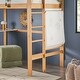 preview thumbnail 25 of 29, Walker Edison Twin Loft Bed with Desk