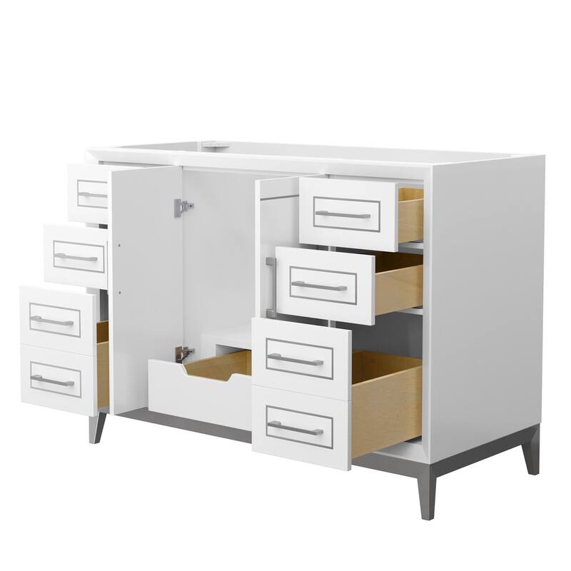 Wyndham Collection WCH515148S-CXSXX-MXX Marlena 48" Single Free