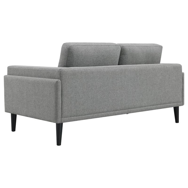 Rilynn Contemporary Upholstered Track Arm Sofa Set