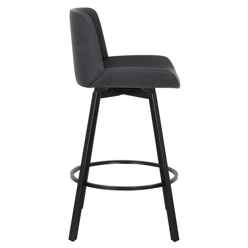 Modern 26" Counter Stool with Swivel, Set of 4