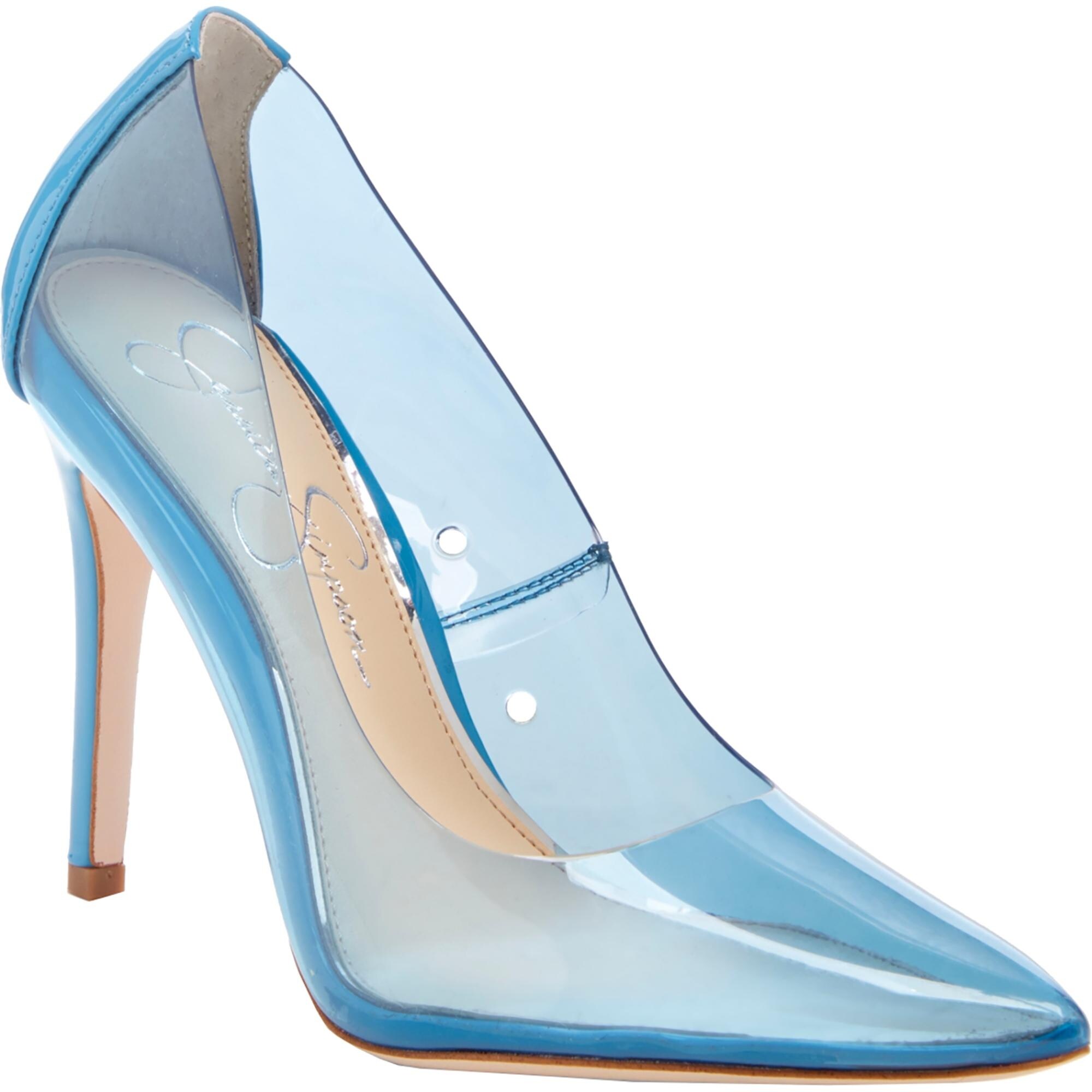 jessica simpson blue pumps