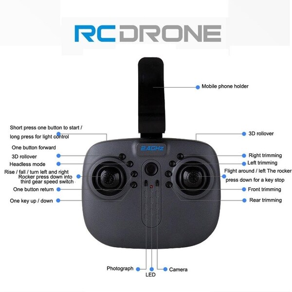 foldable wifi fpv rc quadcopter drone with 1080p 5.0 mp camera selfie drone