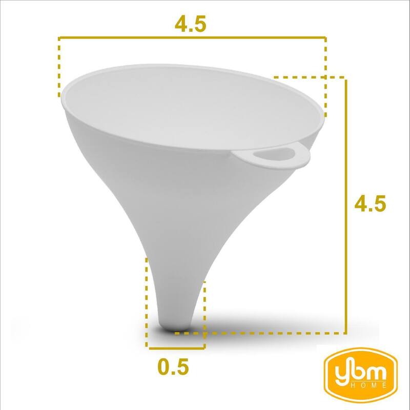 YBM Home Plastic Funnel for Liquid Transfer Grade