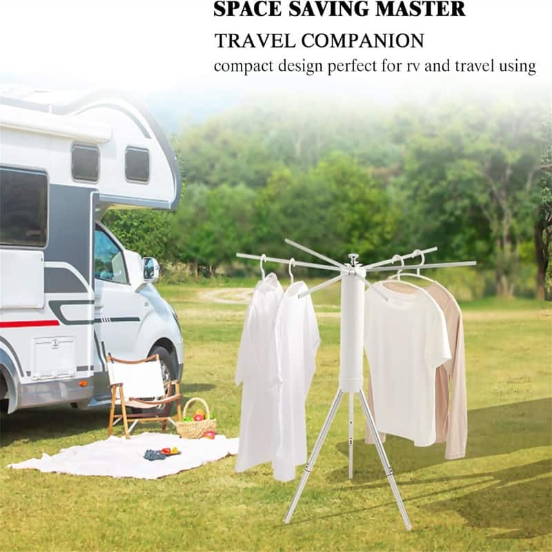 Drying Rack Clothing,Clothes Drying Rack Foldable Portable - 35.4"D x 35.4"W x 37.8"H