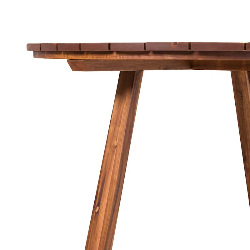 Middlebrook 36-inch Round Solid Wood Patio Dining Table