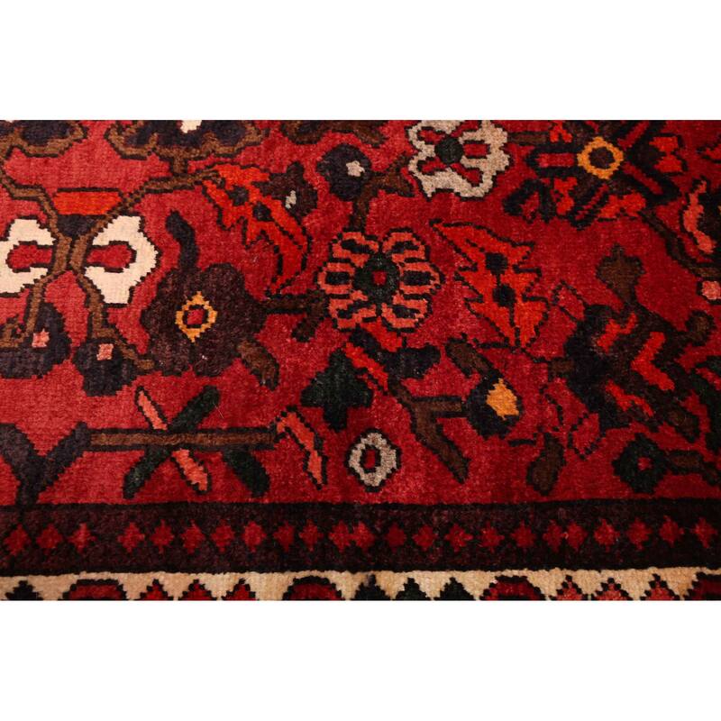 ECARPETGALLERY Hand-knotted Kayseri Vintage Red Wool Rug - 5'3 x 6'10