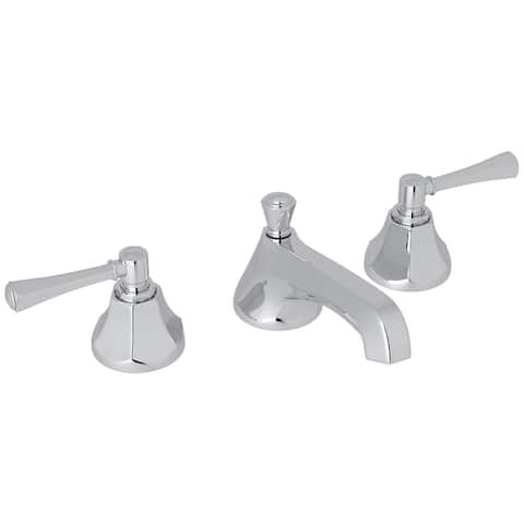Rohl Wellsford 1.2 GPM Widespread Bathroom Faucet with Pop-Up Drain