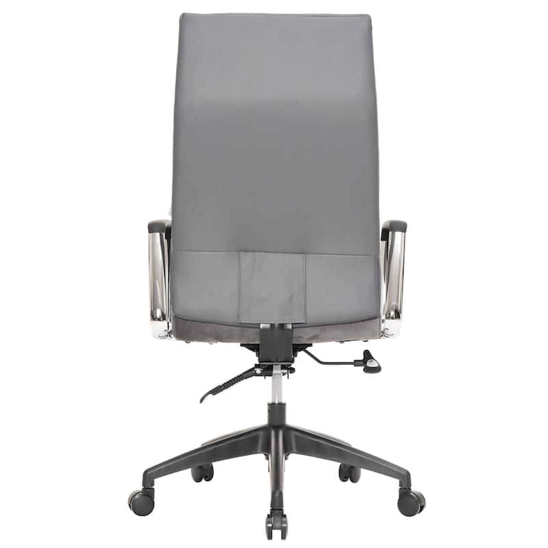 Hilton Modern High Back Ergonomic Leather Office Chair with Adjustable Height, Swivel, and Tilt for Conference or Executive Desk