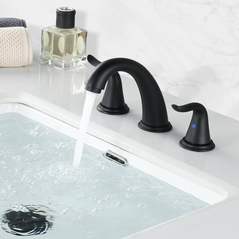 WOWOW Elegant Dual-Handle Bathroom Sink Faucet