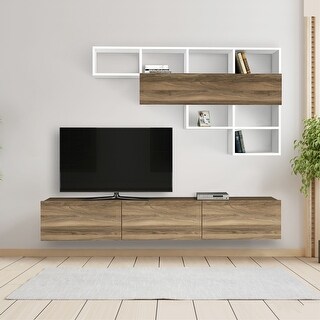 floating console cabinet