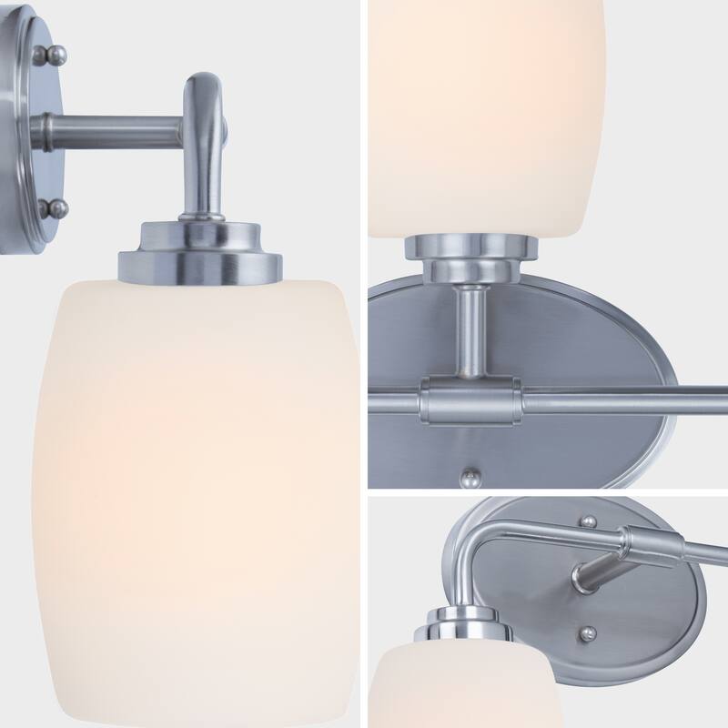 Brio Lighting Meira 2-Light Dimmable Bathroom Vanity Light