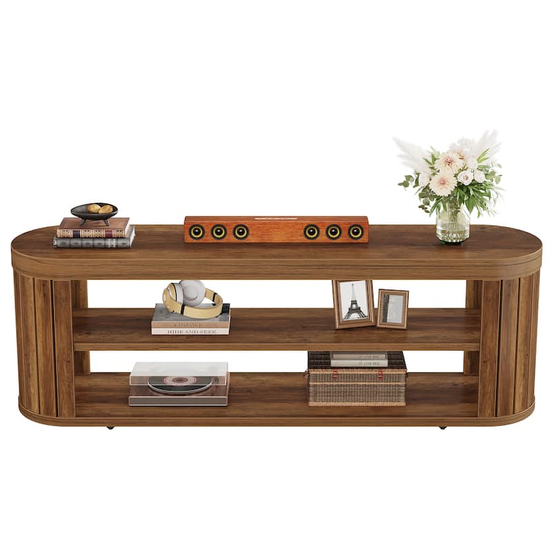 TV Stand for TVs up to 55 Inches, 47.2-Inch Entertainment Center