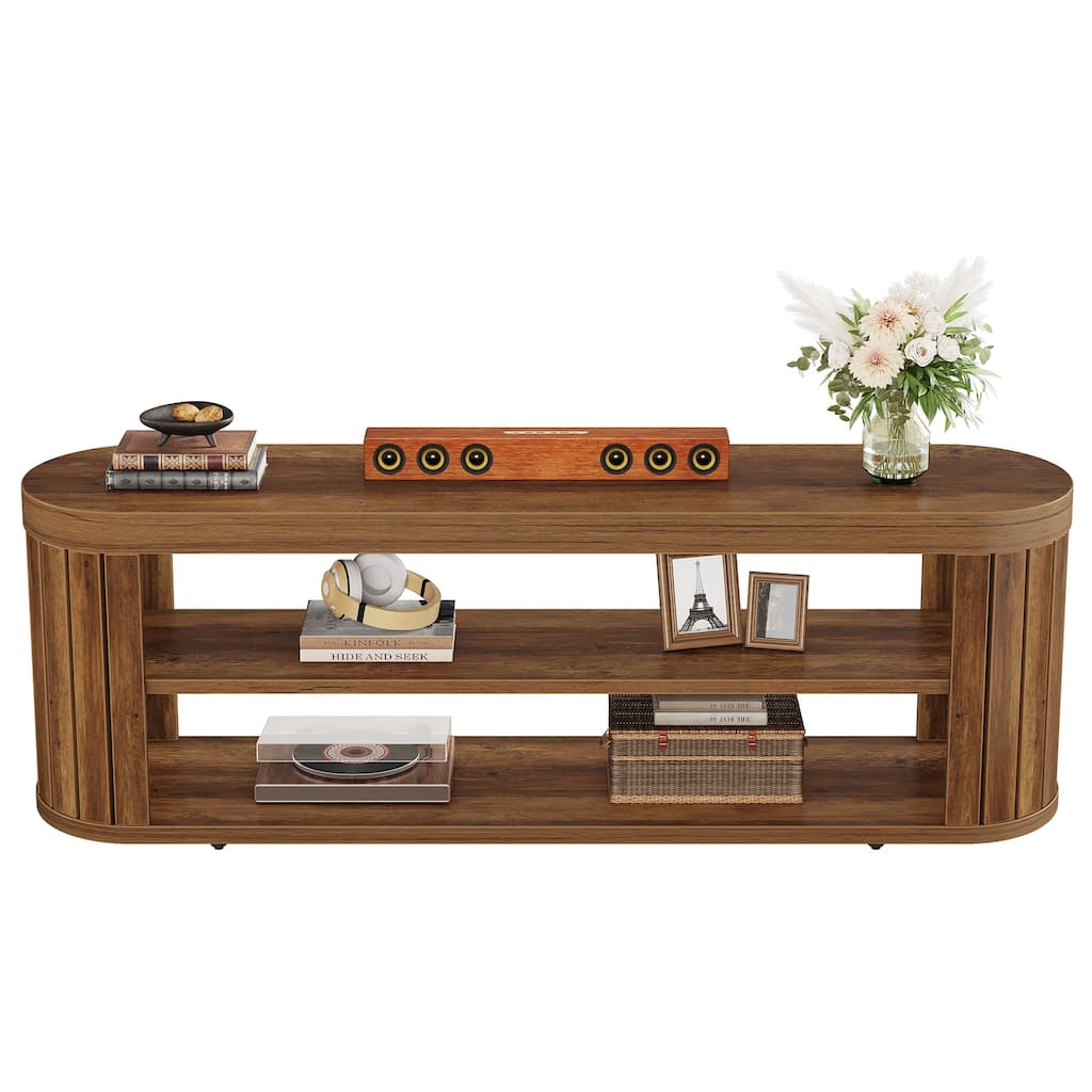 TV Stand for TVs up to 55 Inches, 47.2-Inch Entertainment Center