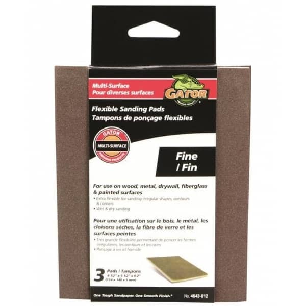 Shop Gator 4643 Waterproof Sanding Pad Synthetic Fiber 120 Grit